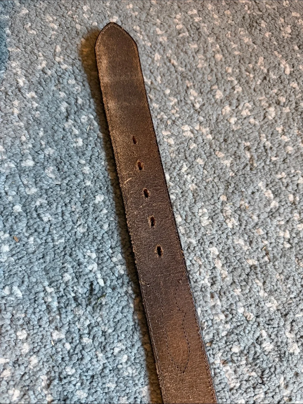 Nocona Western Belt Size 32 Made in Texas USA